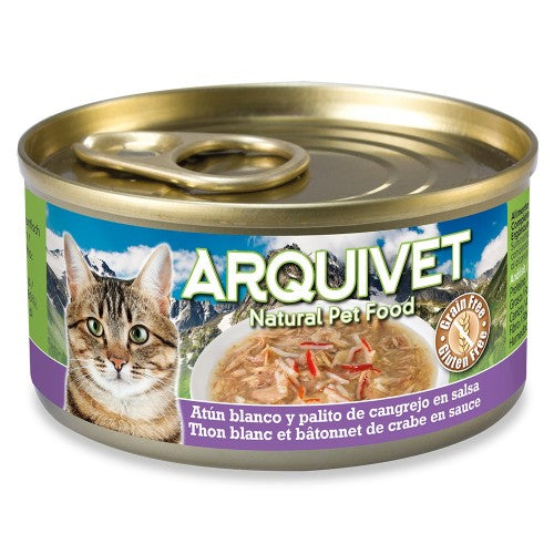 Arquivet - atún blanco y palitos de cangrejo en salsa