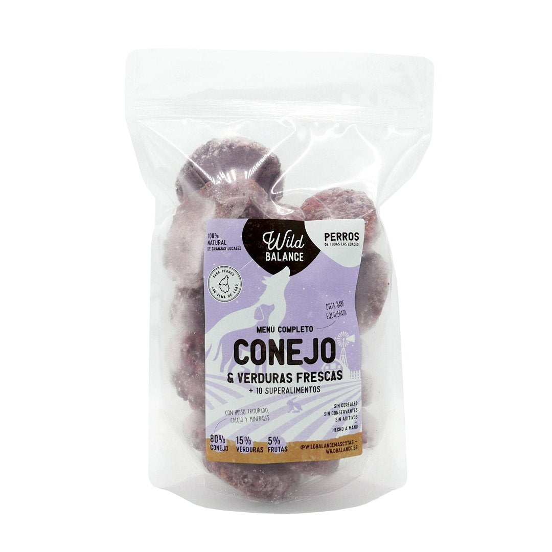 Menú de Conejo - Wild Balance