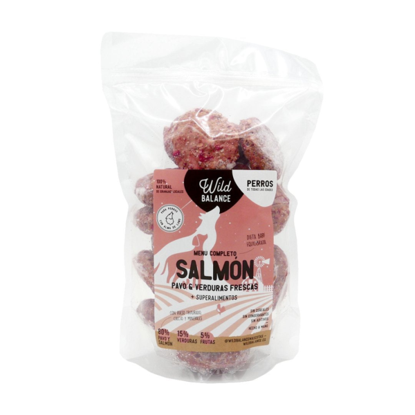 Menú de Salmón y Pavo - Wild Balance
