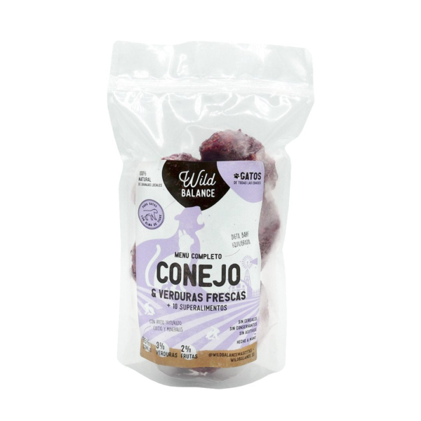Menú de conejo para gatos - Wild Balance