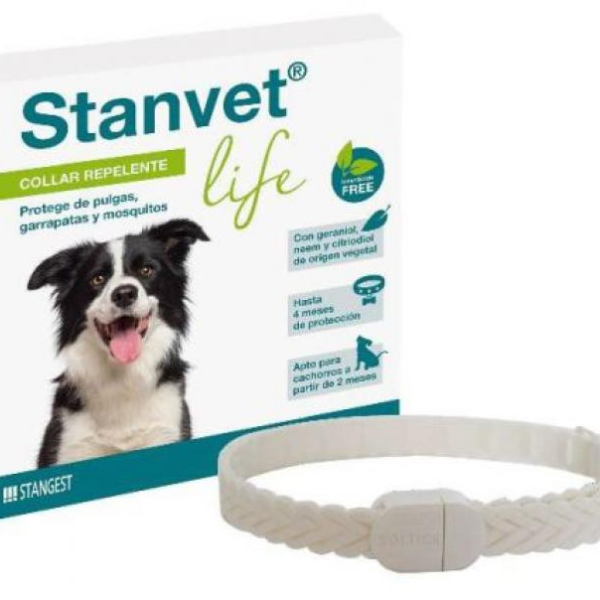 Collar Antiparasitario Natural - Stanvet Life 60cm