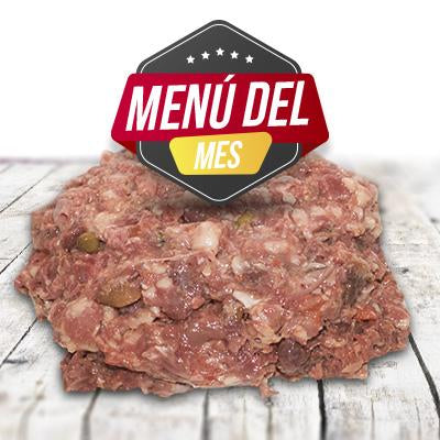 MENÚ DEL MES (pavo y ternera) - Nutricione