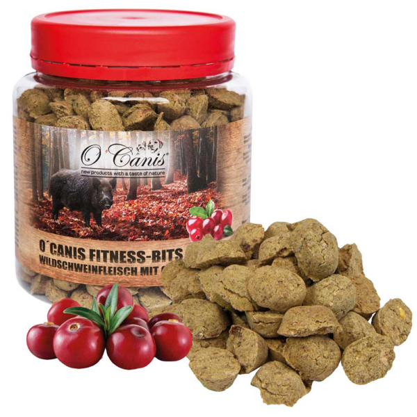 O´Canis - Snacks de jabalí con arándanos 300g