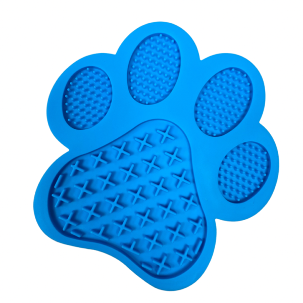 Comedero Interactivo huella con ventosa - Fun Tasty Paw