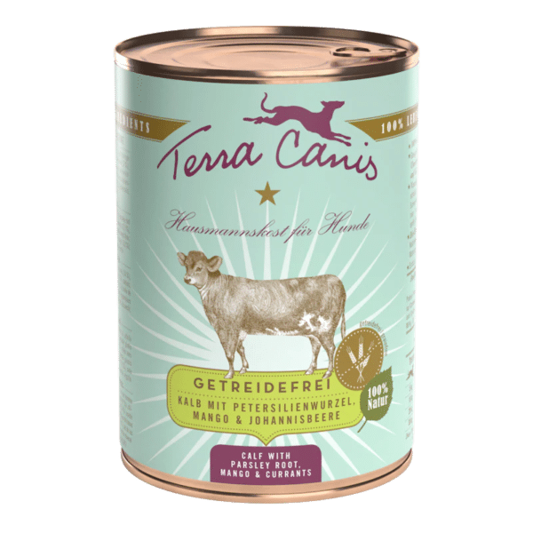 Terra Canis - Ternera con mango y raíz de perejil (sin cereales)