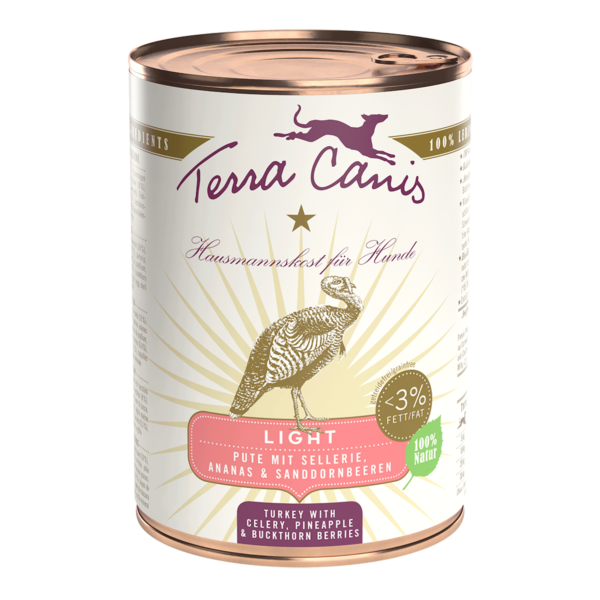 Terra Canis - Pavo, apio y piña (sin cereales)