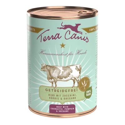 Terra Canis - Buey con calabacín (sin cereales)