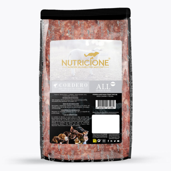 Solo carne y hueso de Cordero - Nutricione