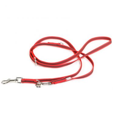 Correa multiposicion engomada Julius K9 rojo