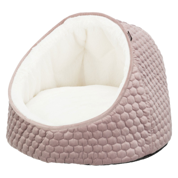 Cama cueva Livia rosa