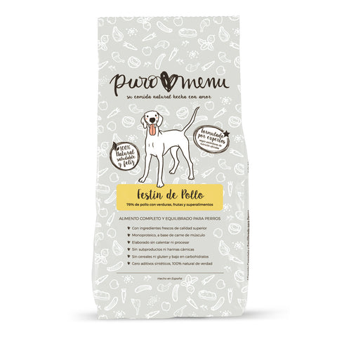 Menú BARF Festín de Pollo - Puromenú