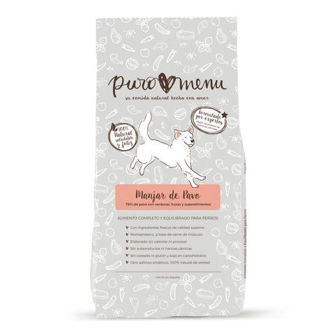 Menú BARF Manjar de Pavo - Puromenú