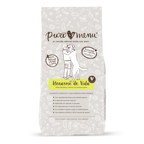 Menú BARF Llenarme de Vida - Puromenú