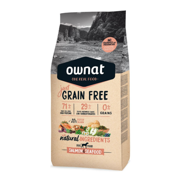 Ownat - Just Grain Free Salmón y Marisco