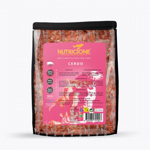 Menú de Cerdo - Nutricione