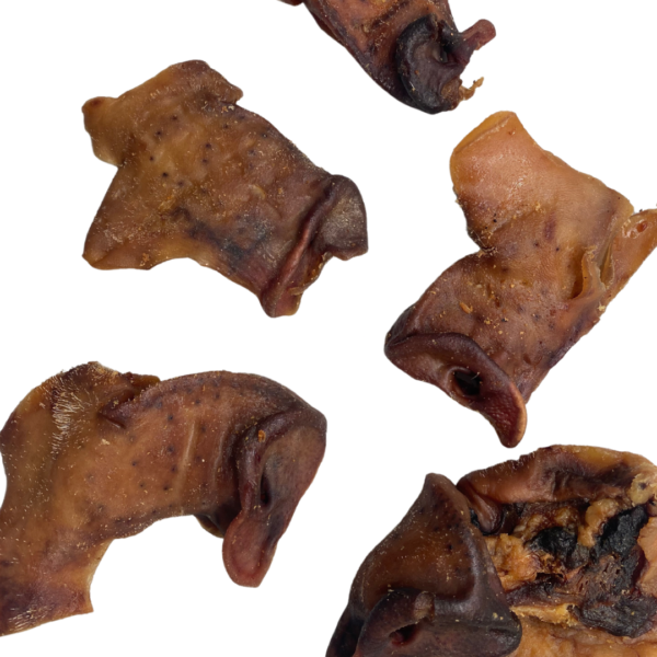 Morros de cerdo crujiente en tiras