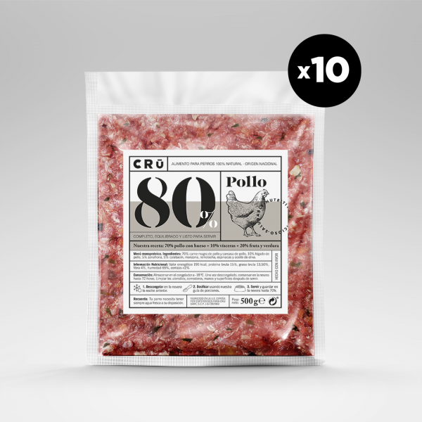 Menú BARF CRU - Pollo