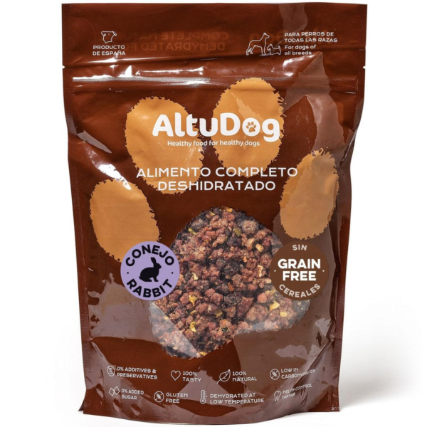 Altudog - Comida deshidratada de conejo SIN CEREALES