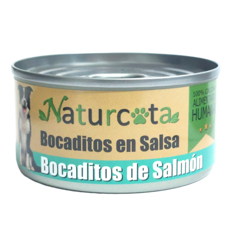 Naturcota - Delicias de salmón (en trozos) 80g