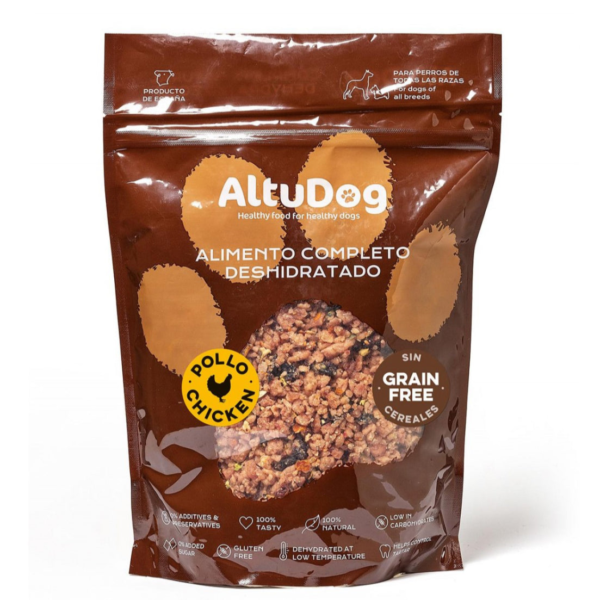 Altudog - Comida deshidratada de pollo SIN CEREALES