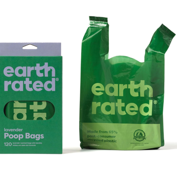 Bolsas con asas (120 uds) Earth Rated Lavanda