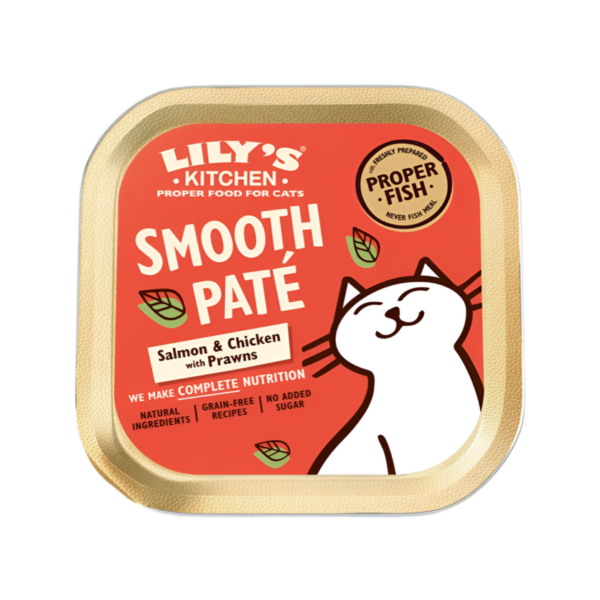 Lily´s Kitchen gato - Smooth paté salmón y gambas